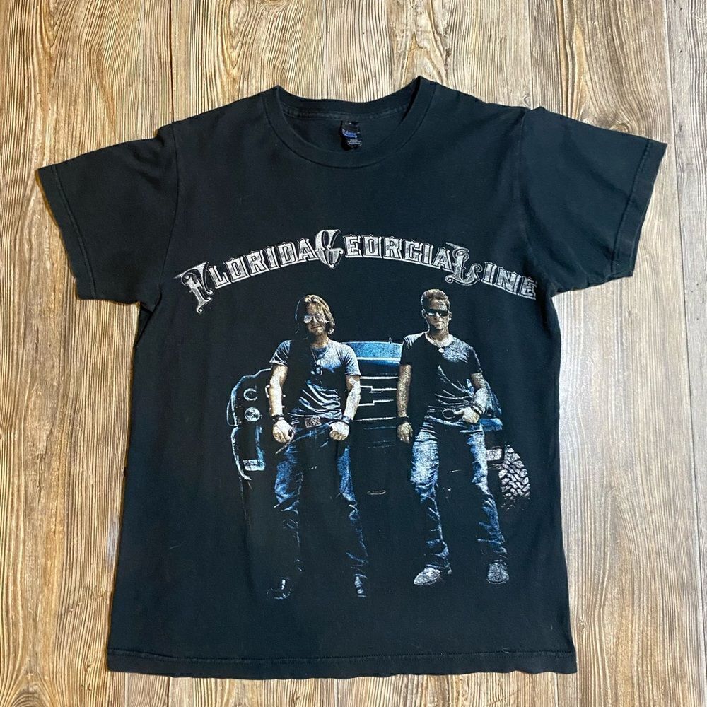 Florida Georgia Line Band Tour Shirt 2013 Black Small


A1